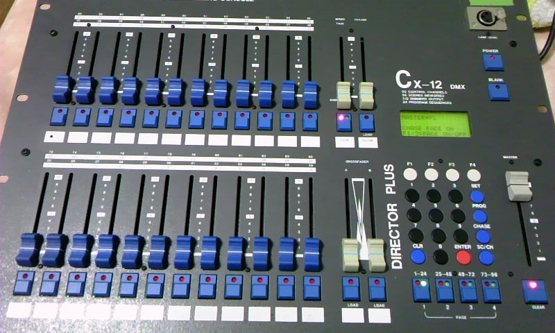 機材レビュー】96ch調光卓 Lite-Puter / CX-12 | 照明機材の盛り合わせ
