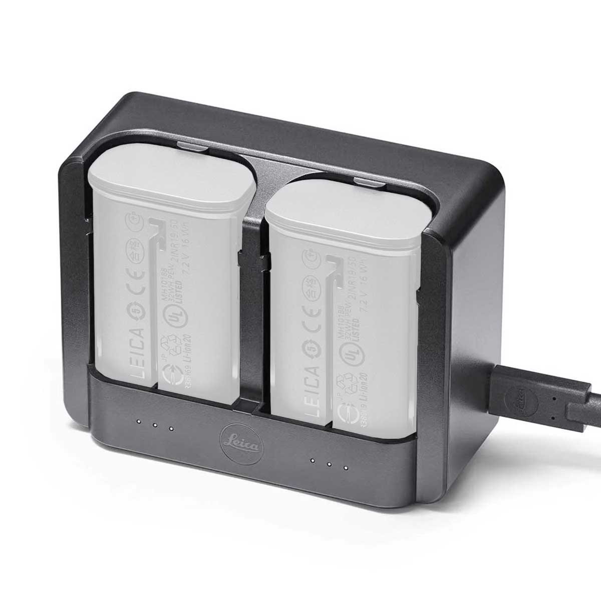 LEICA BP-SCL6/SCL4用 デュアルバッテリーチャージャー - LIGHT UP RENTAL