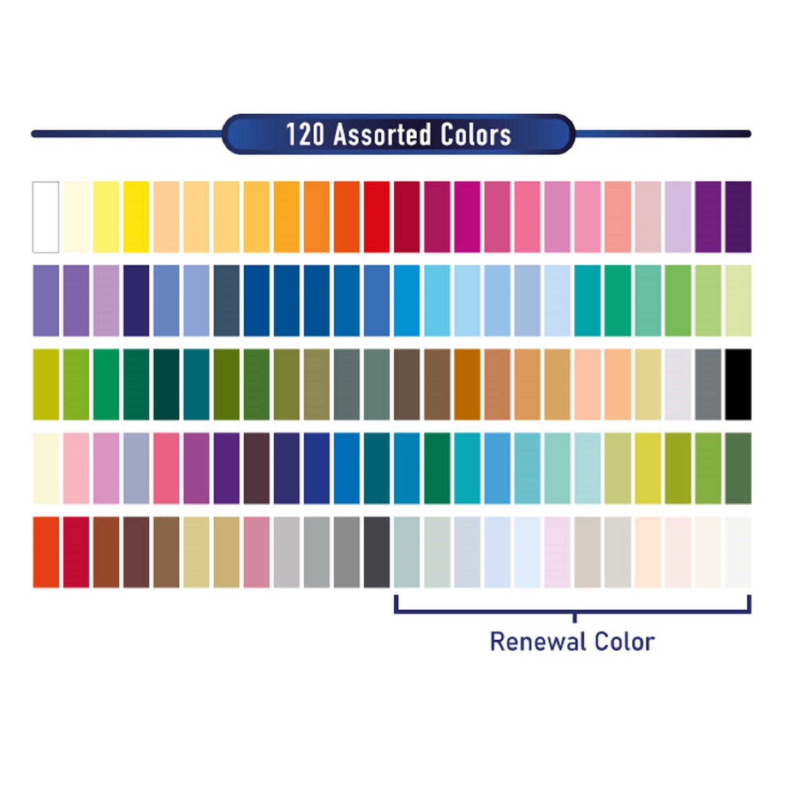 ムンギョ ギャラリー アーティストソフトオイルパステル 120色ラウンド