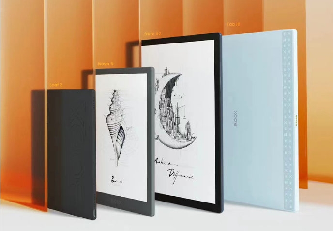Onyx BOOX launches four new eReaders and E Ink tablets - Liliputing