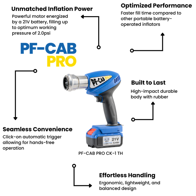 AB Airbags | Portable Airbag Inflators | PF-CAB Cordless Standard