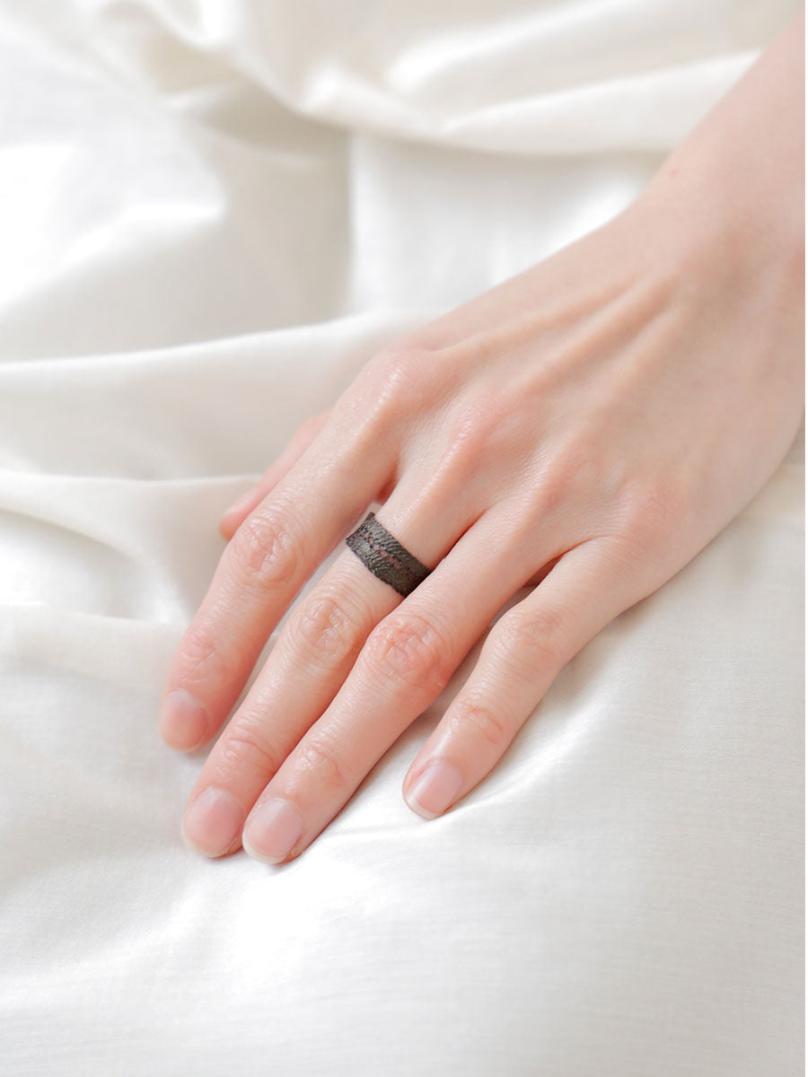 MAISON RUBUS. リコレクションレース リング (M) — LISETTE