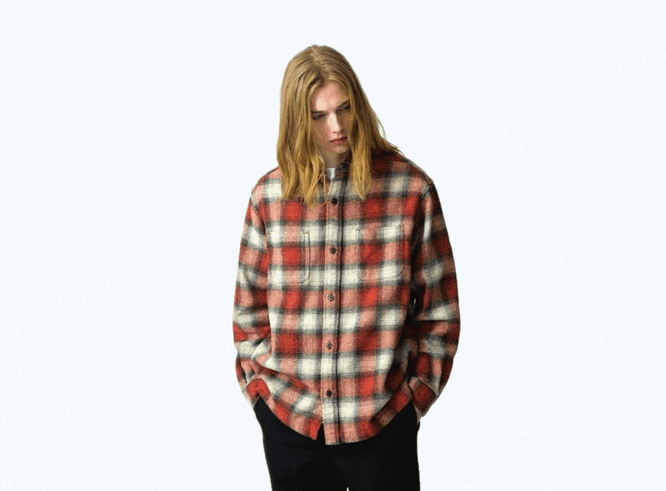 RHC Ombre Checked Shirt New Arrival | 株式会社リトルリーグ 企業