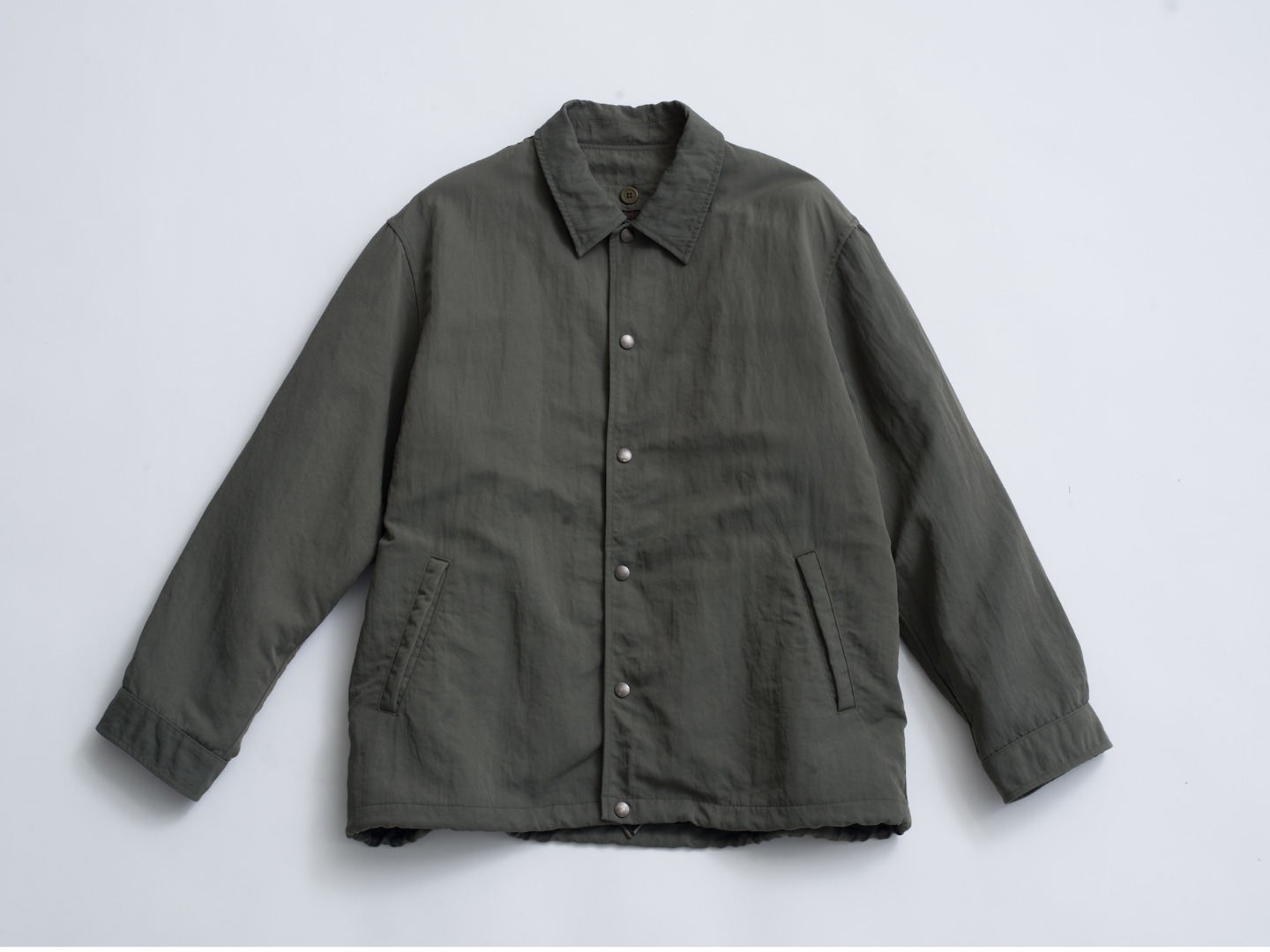 Ron Herman California Recycle Nylon Twill Coach Jacket New Arrival