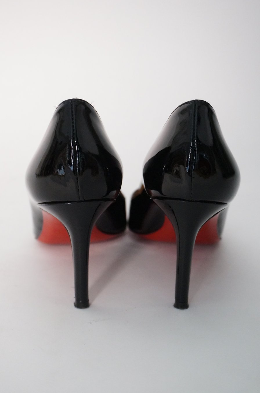 Rental Little Black Dress ten. / ルブタン パテントパンプス 37 1/2