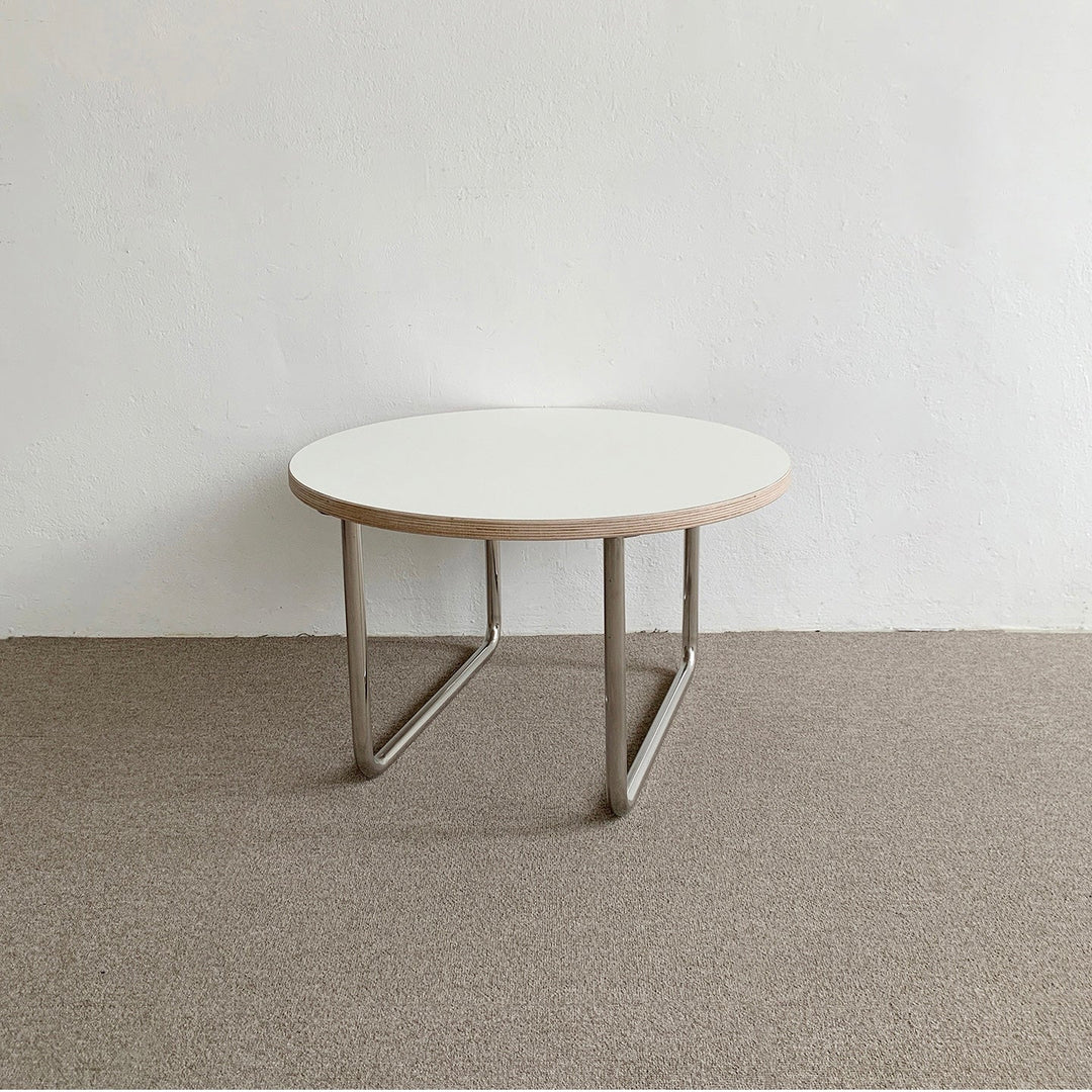 vamir ローテーブル｜Stainless Banding HPL Round Table｜韓国