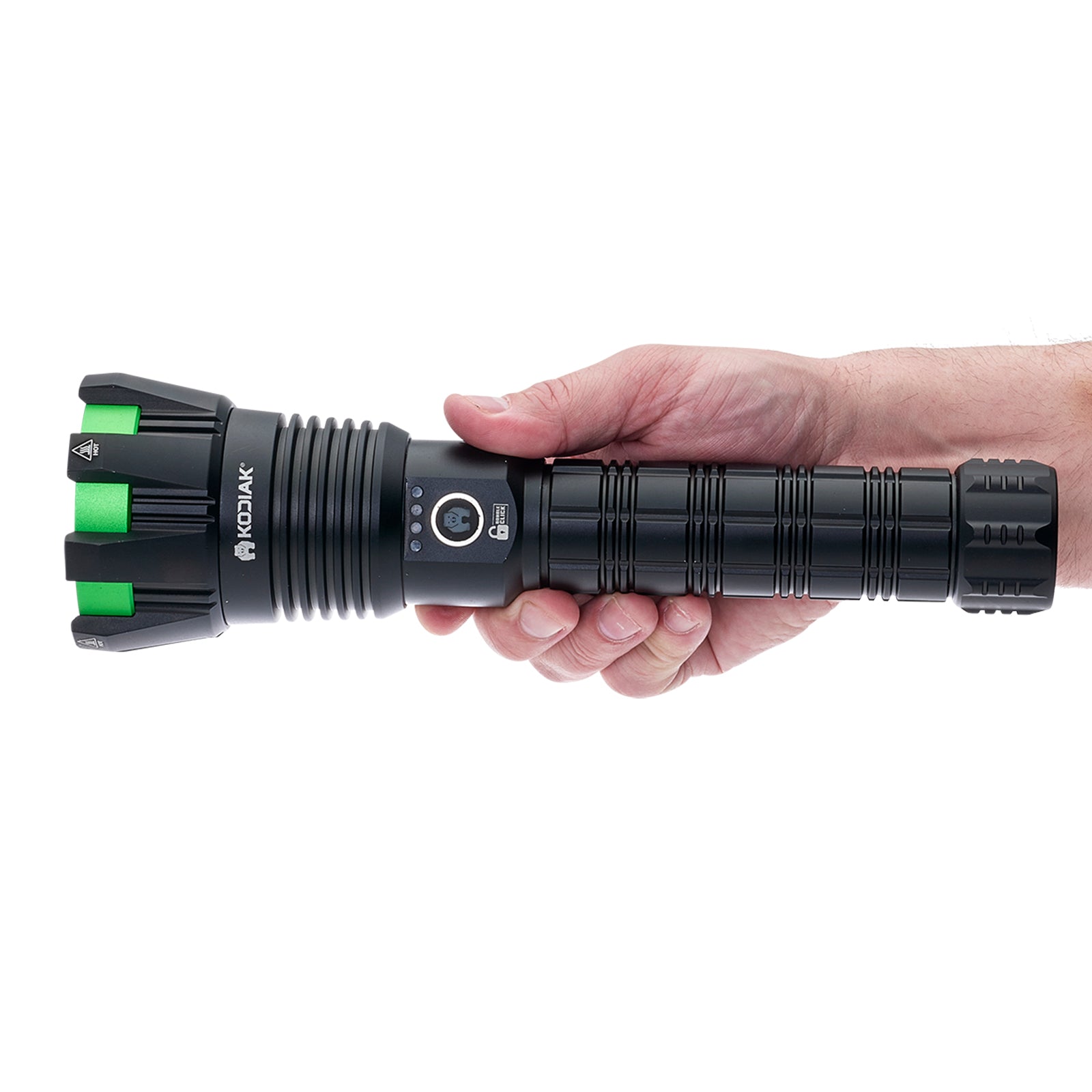 Kodiak® Kolossus 15000 Lumen Rechargeable Tactical Flashlight