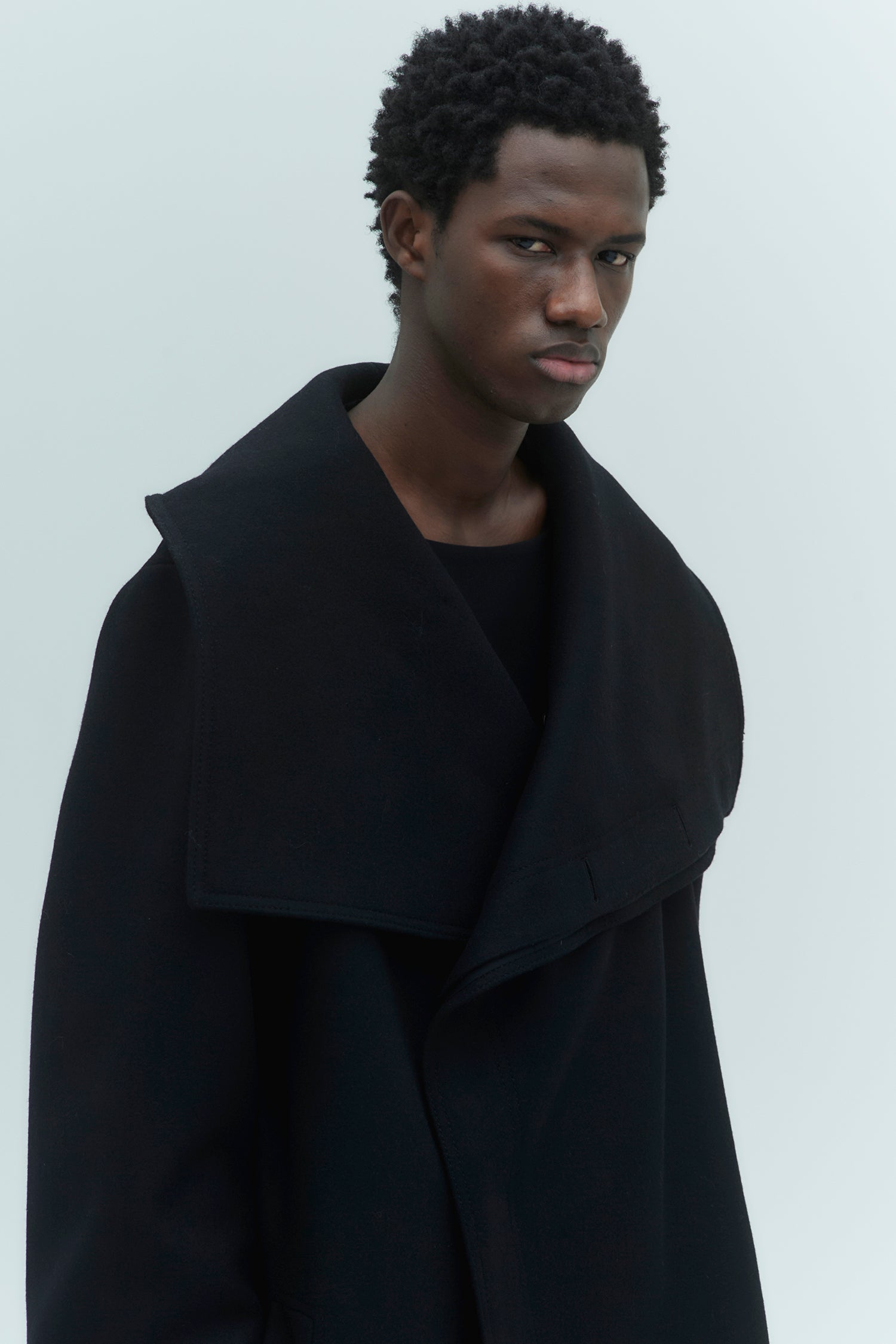 HIGH NECK WRAP COAT | ハイネックラップコート[2025A/W] – LITHIUM