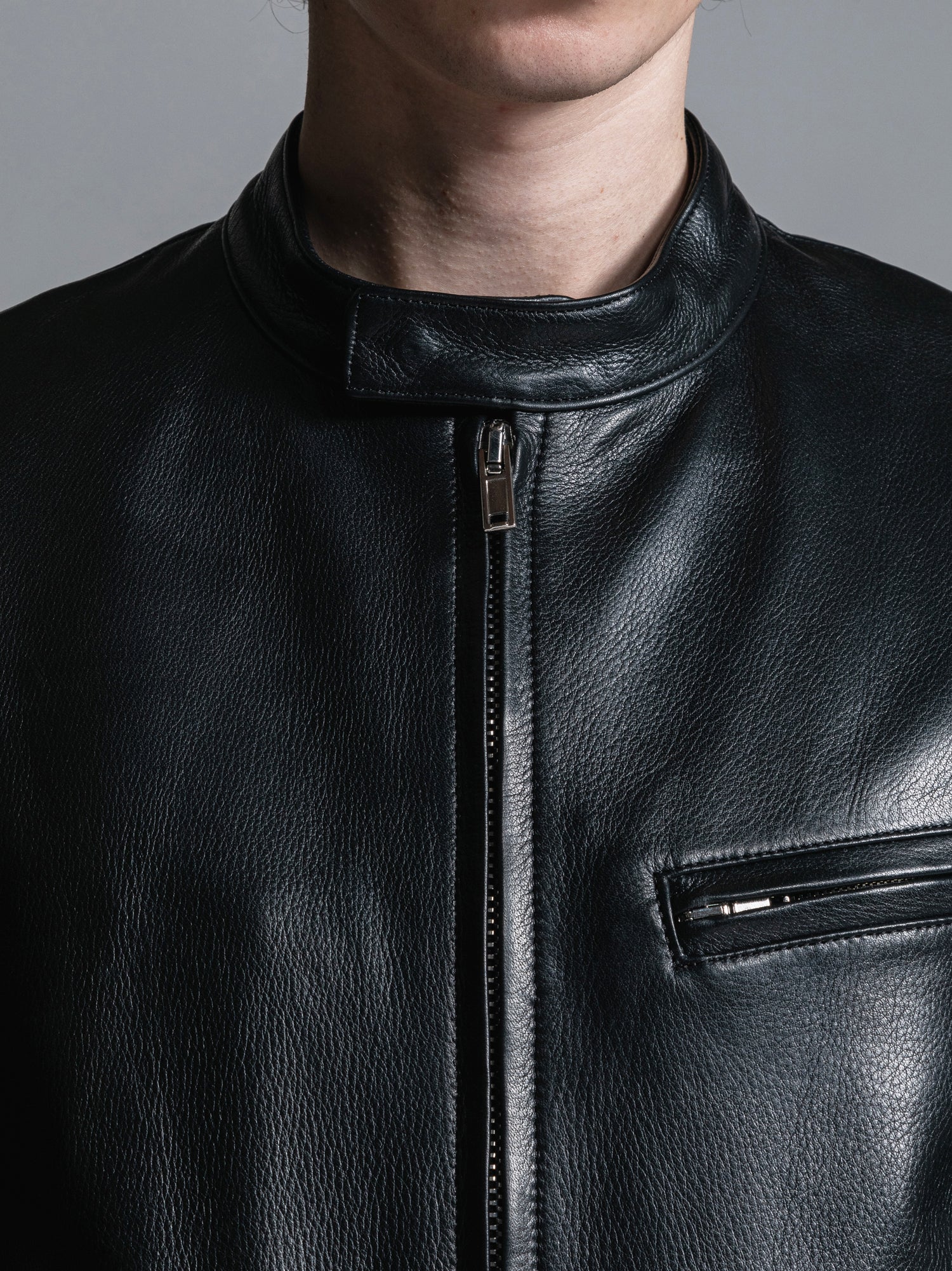予約商品] LEATHER SINGLE RIDERS JACKET | レザーシングルライダース