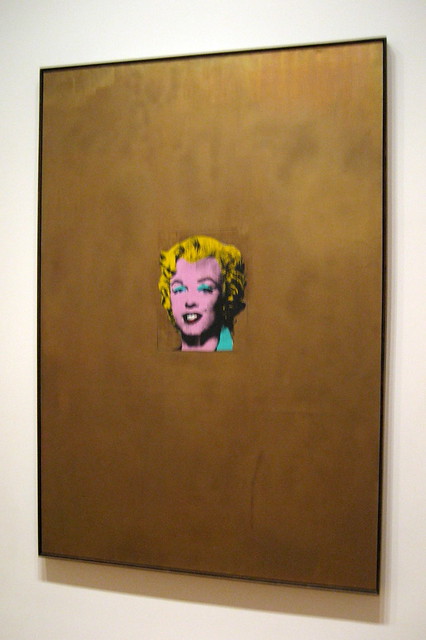 NYC - MoMA: Andy Warhol's Gold Marilyn Monroe | Andy Warhol.… | Flickr
