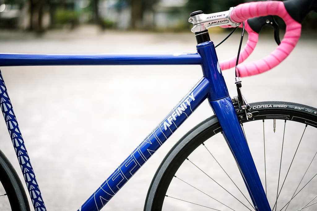 Jas's *AFFINITY CYCLES* anthem / BUILT BY BLUE LUG - CUSTOMER'S