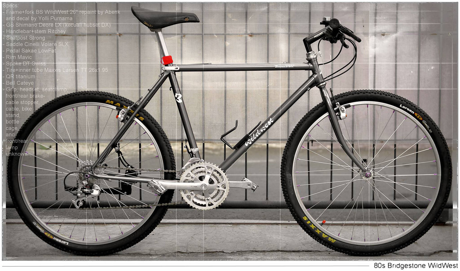 オールドMTB ブリヂストンwildwestマッドロック3 直接引取限定 値引可