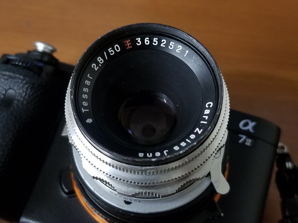 DDRオールドレンズ】Tessar 50mm F2.8 Exaktaマウントでテッサーの