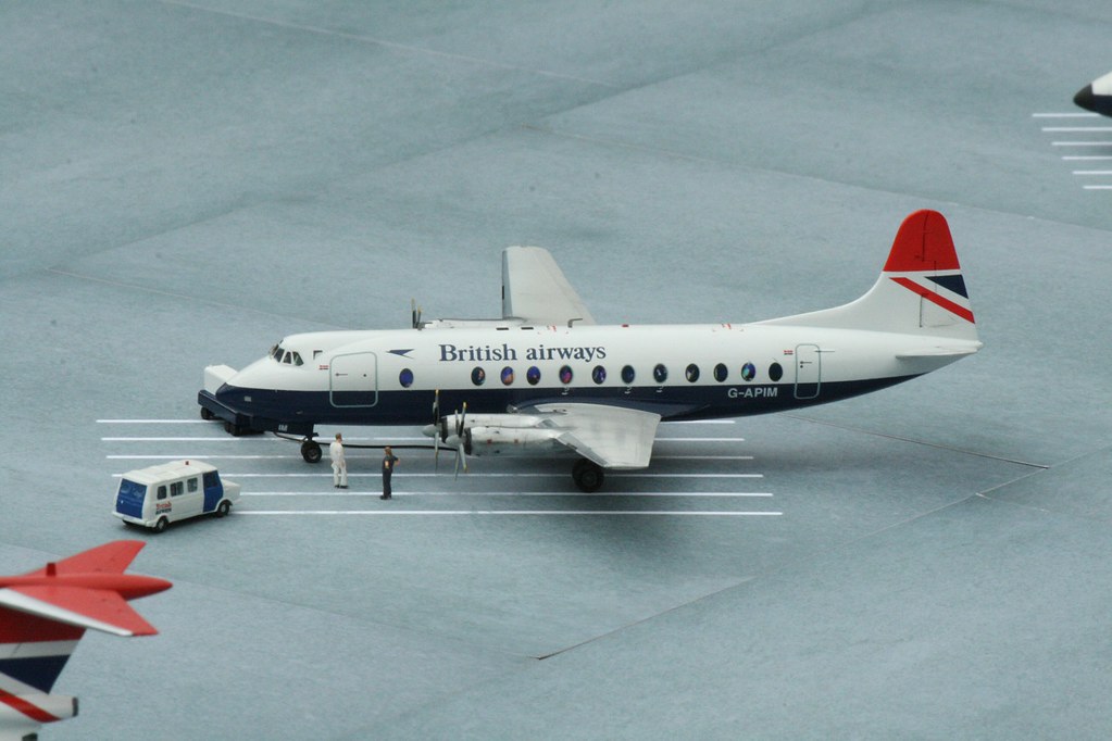1/144 Authentic Airliners British Airways Vickers Viscount - Ready