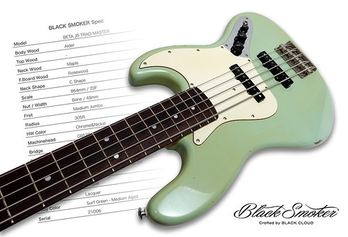 ご成約済】Black Smoker BETA J5 TRAD MASTER Surf Green パッシブ最強