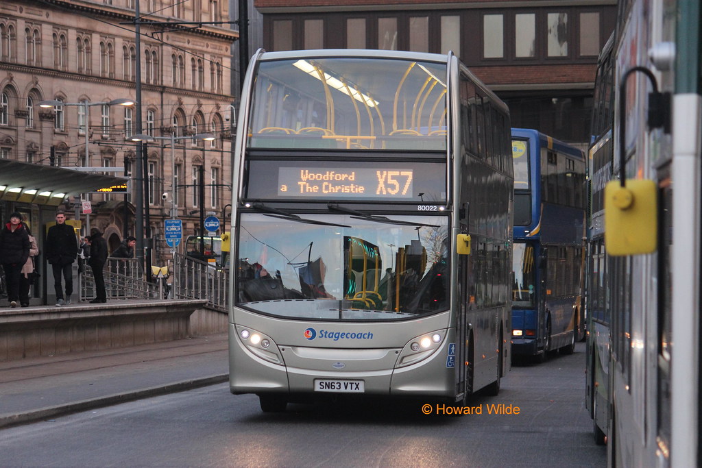 Stagecoach Manchester 80022 (SN63 VTX) on loan from Alexan… | Flickr