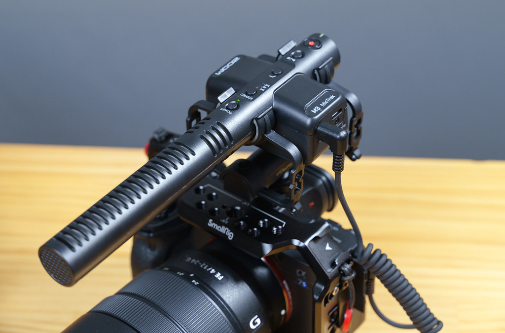 ZOOM M3 MicTrakのレビュー。ICレコーダー付きショットガンマイク|お