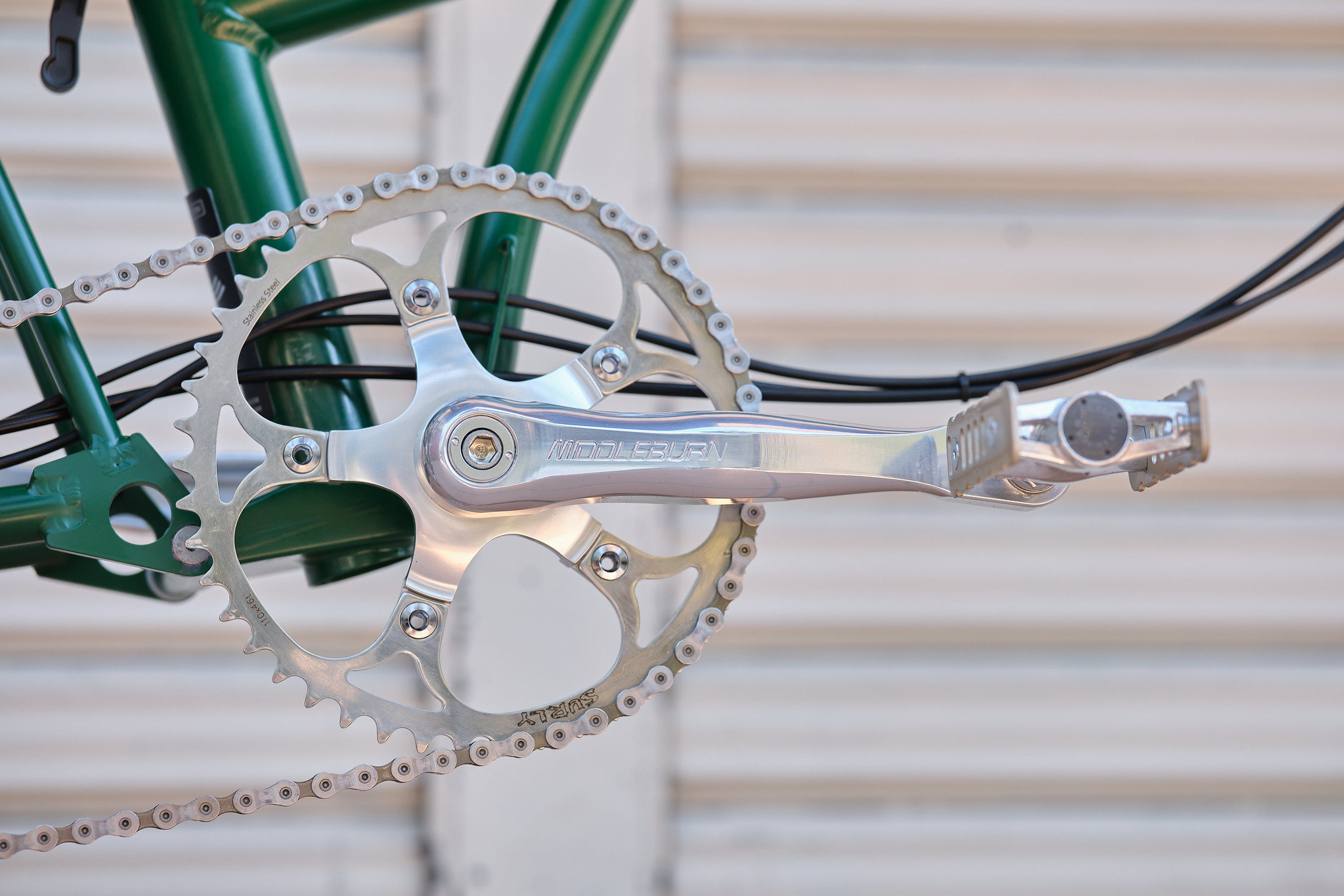 MIDDLEBURN* RS7 MTB square taper crank (black) - BLUE LUG ONLINE STORE