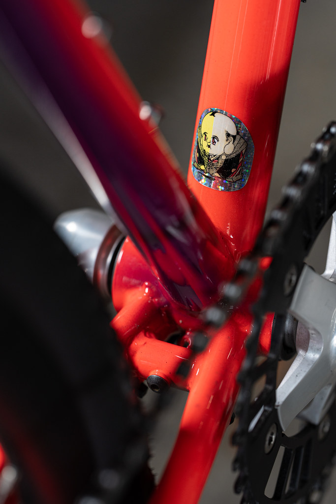 MASH* all-road frame set (neon fade) - BLUE LUG ONLINE STORE