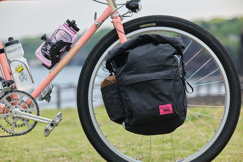 SWIFT INDUSTRIES* jr. ranger pannier lite JP limited (black/neon