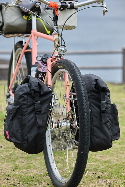 SWIFT INDUSTRIES* jr. ranger pannier lite JP limited (black/neon