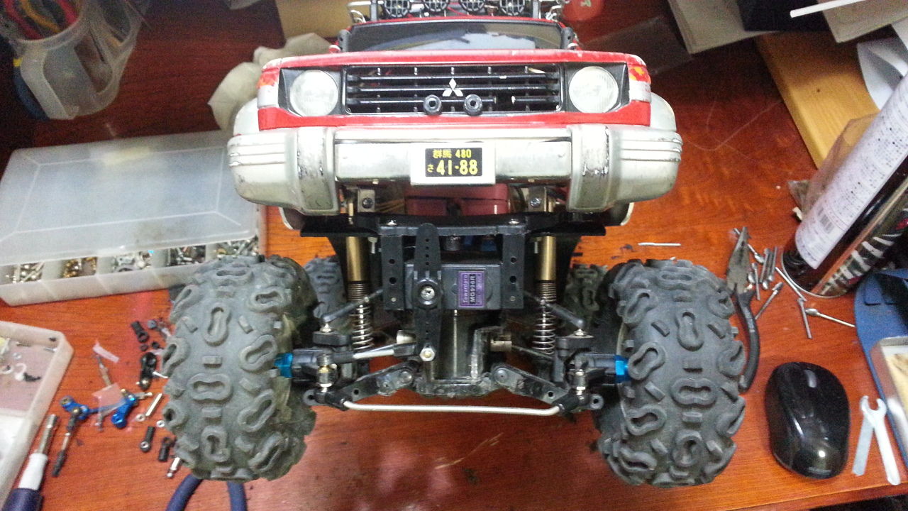 タミヤCC01ステアリング改造】 : いいラジ夢気分【Good Raji dream