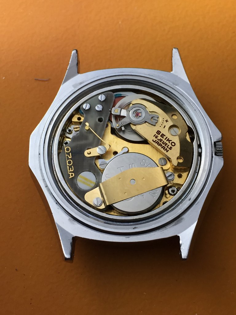 □ SEIKO ELNIX 0703-7070 電磁テンプ式 1974年製造 （昭和48年） : 僕