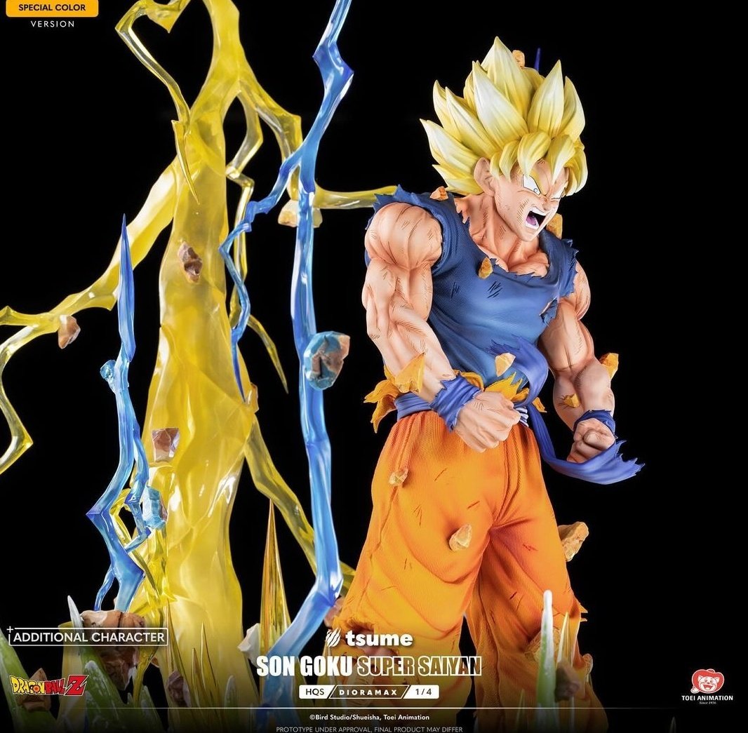 ドラゴンボールZ 超サイヤ人孫悟空 HQS DIORAMAX 1/4スケール【商品