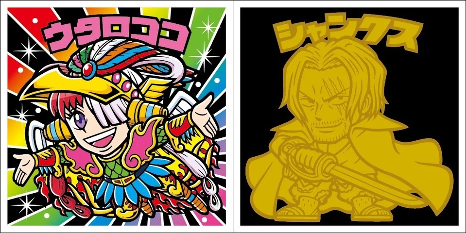 ワンピースマンチョコRED＆特別シール付きセット 全27種 シール画像