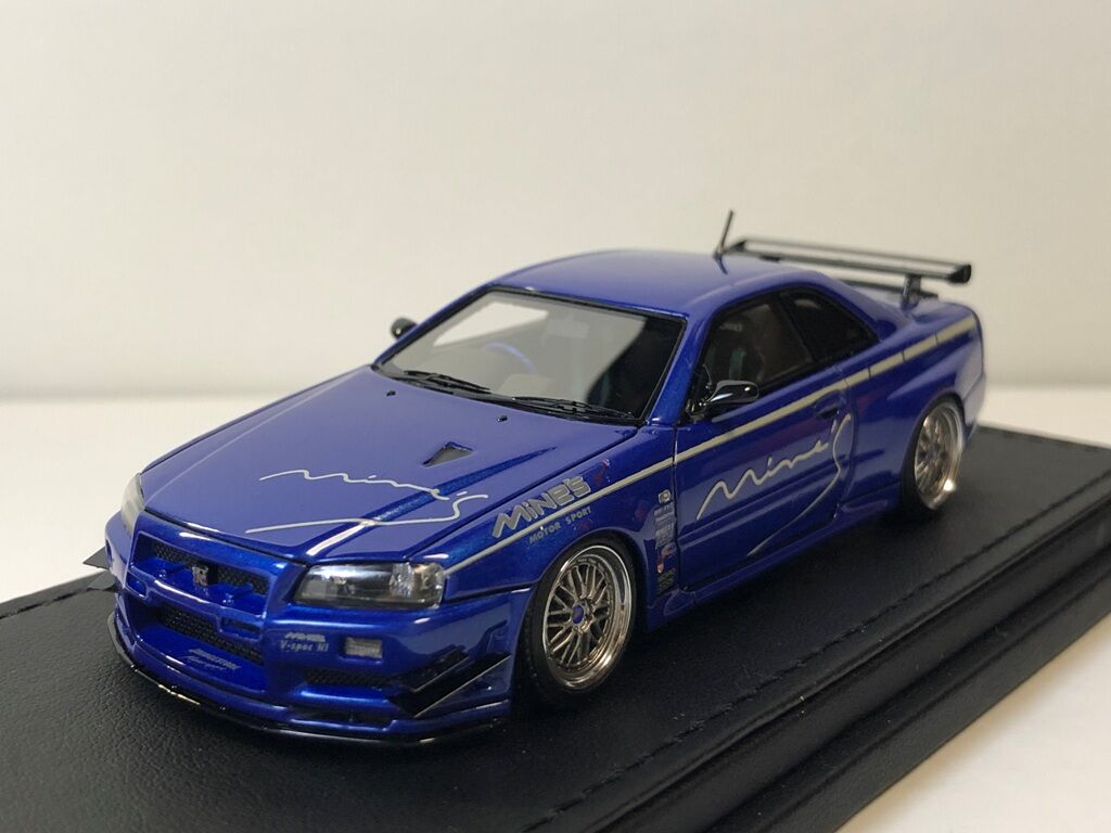 1/43 イグニッションモデル 日産スカイラインGT-R(R34) Mine's