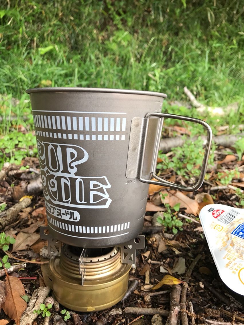 日清×スノーピーク カップヌードルチタンクッカー : もっちーの家内