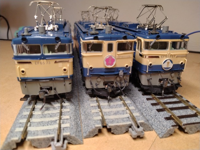 KATO HO EF65 0番台 500番台特急色 1000番台後期型 : クローゼットの中