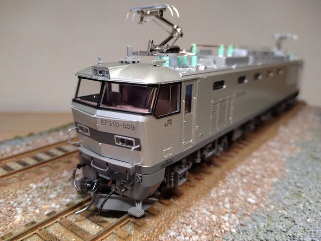 KATO HO EF510 500番台 銀(シルバー) : クローゼットの中の鉄道模型
