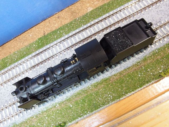 KATO製 蒸気機関車 9600型 デフ付き 中古入線 2014.12.30