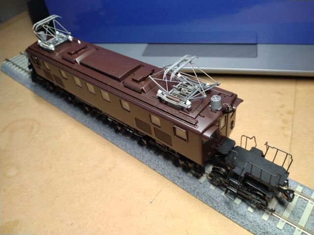 トラムウェイ HO EF18 旧型電気機関車 : クローゼットの中の鉄道模型