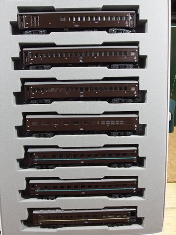 KATO スハ44系 特急『つばめ』7両基本セット : クローゼットの中の鉄道模型