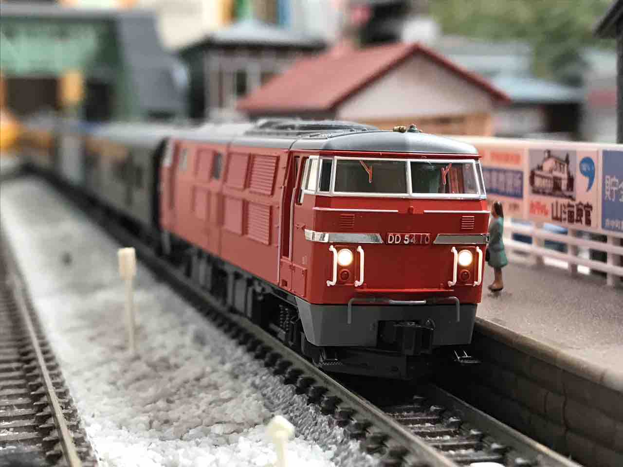 KATO 10系 夜行急行「だいせん」 : なみとの風