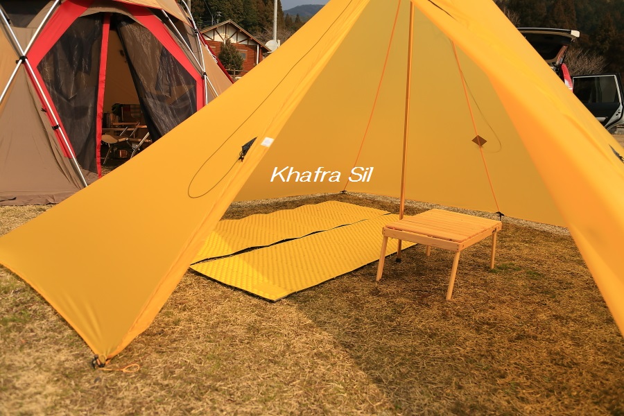 カフラシル初張りキャンプin吉野山 : nana to camping