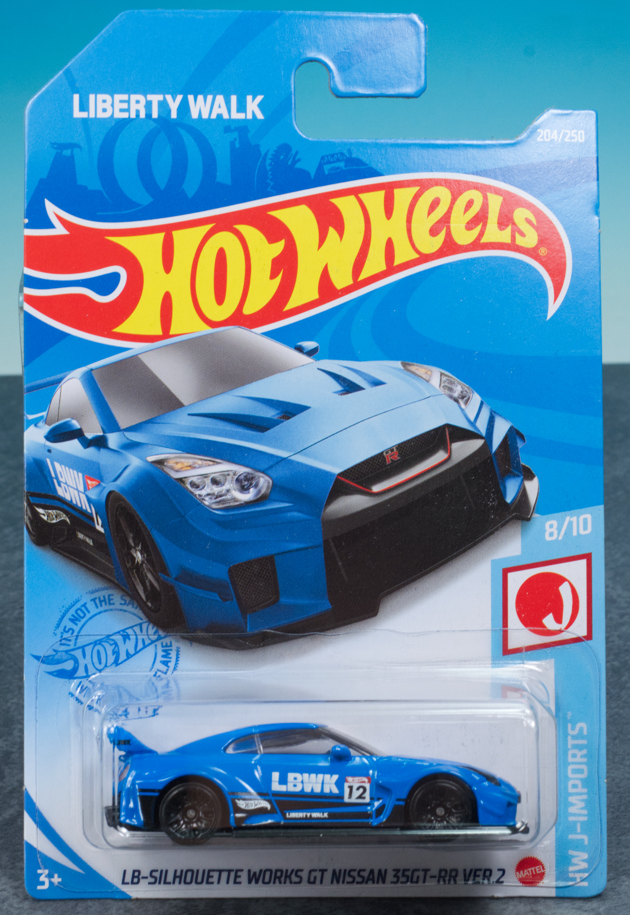 レビュー ホットウィール LBシルエット ワークス GT 日産 35GT-RR VER