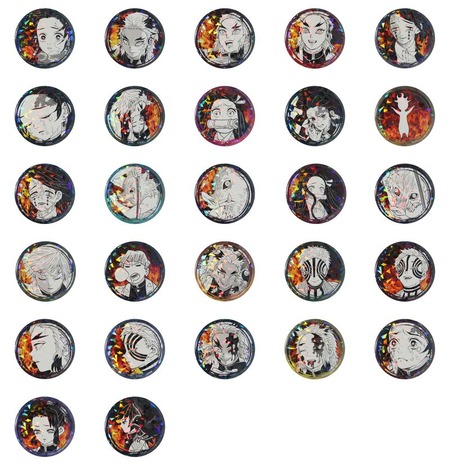 週刊少年ジャンプ」オールスター缶バッジ『鬼滅の刃』 : 鬼滅の刃GOODS