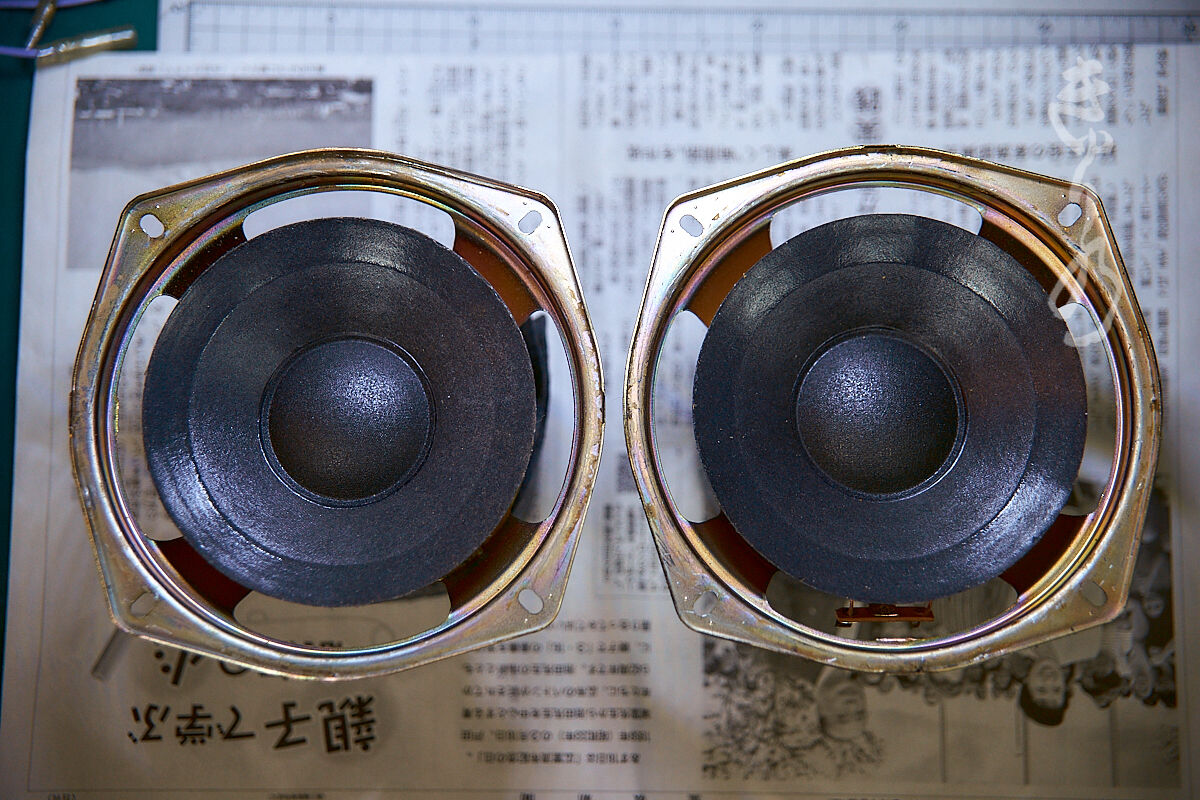 動作品/エッジ交換済) Onkyo D-202A ブックシェルフスピーカーペア 名