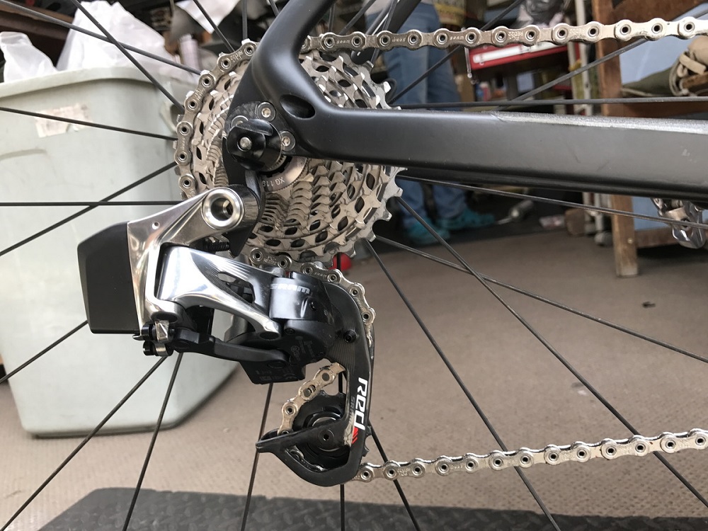 SRAM 極上品SRAM Red eTap axs D1 リアディレーラー(12s) RED eTap AXS