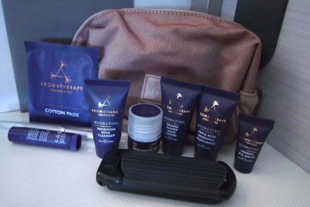 ファーストクラス・ビジネスクラスのアメニティ ブリティッシュ