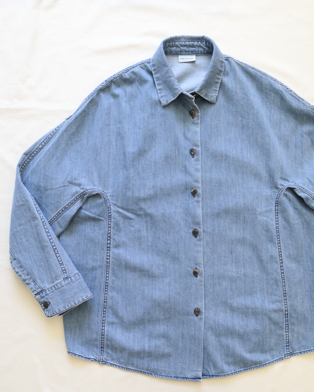 DRIES VAN NOTEN ～ ライトウェイトデニムのシャツ : CLOSET