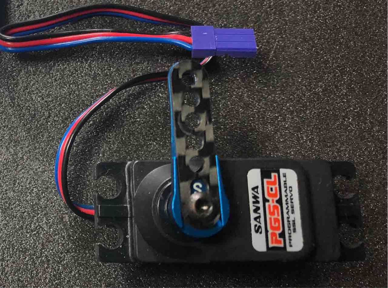 SANWA PGS-CL アップグレードキット組込 : 痛車RC製作所 BadLegFactory