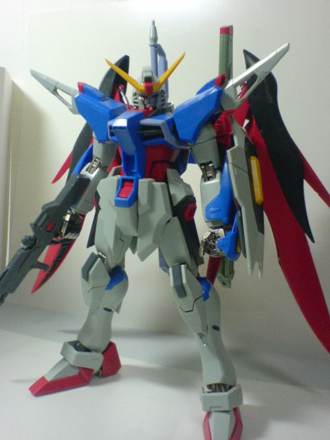 MGデスティニーガンダム エクストリームブラストモード レビュー（その