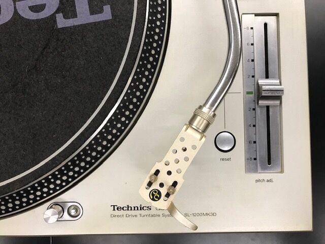 Technics SL 1200 MK3D テクニクスカートリッジ針付き