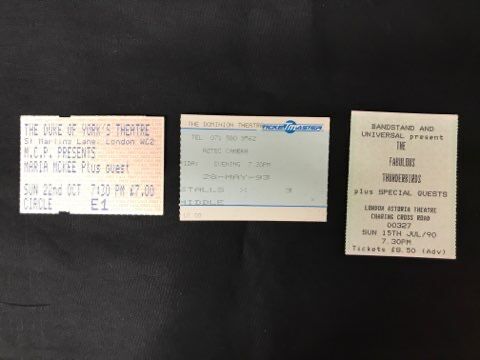 コレクターズアイテム‼】入荷の珍しい海外公演のチケット半券約40点