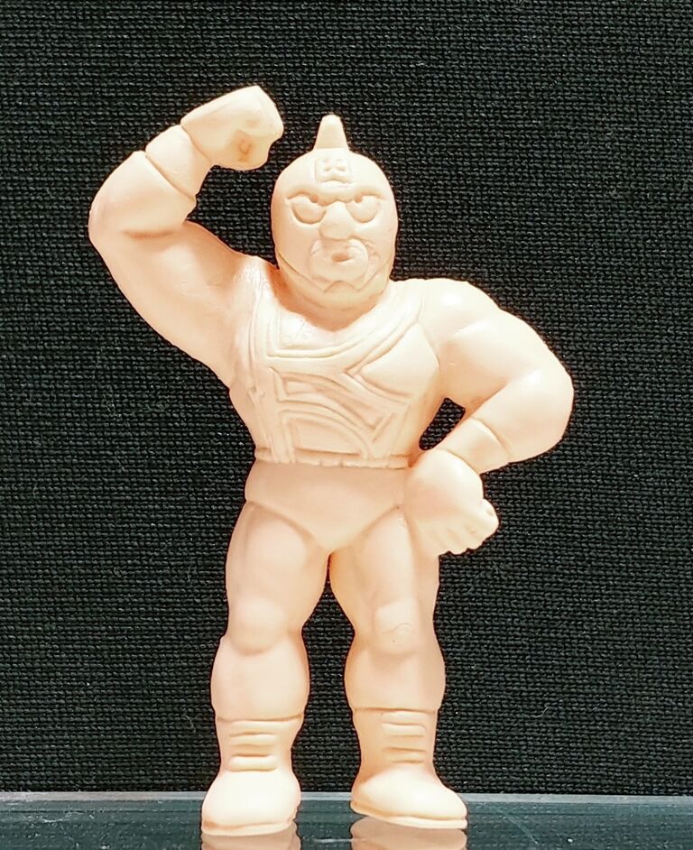 レア☆バンダイ キン消し パート29 サムソン 肌色☆サタンクロス