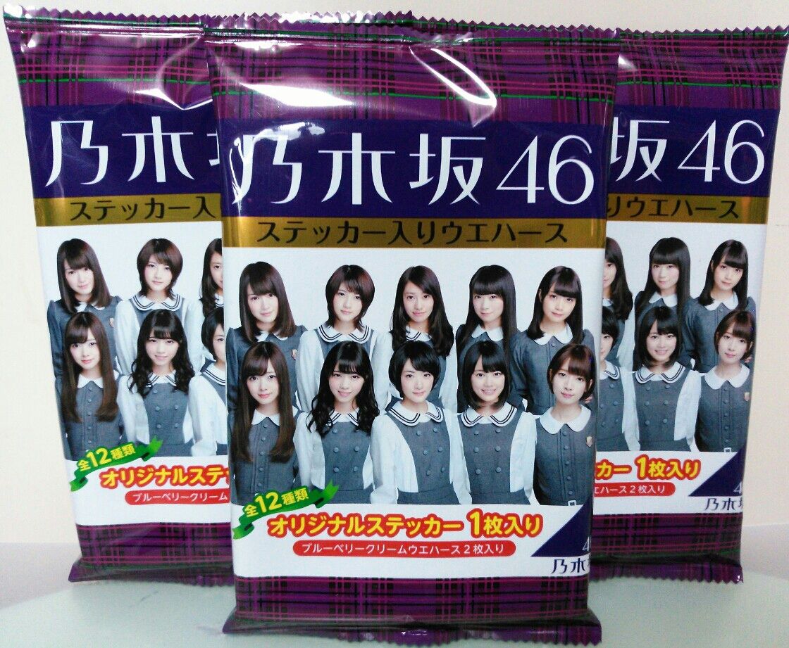 乃木坂46 ステッカー入りウエハース セブンイレブン限定